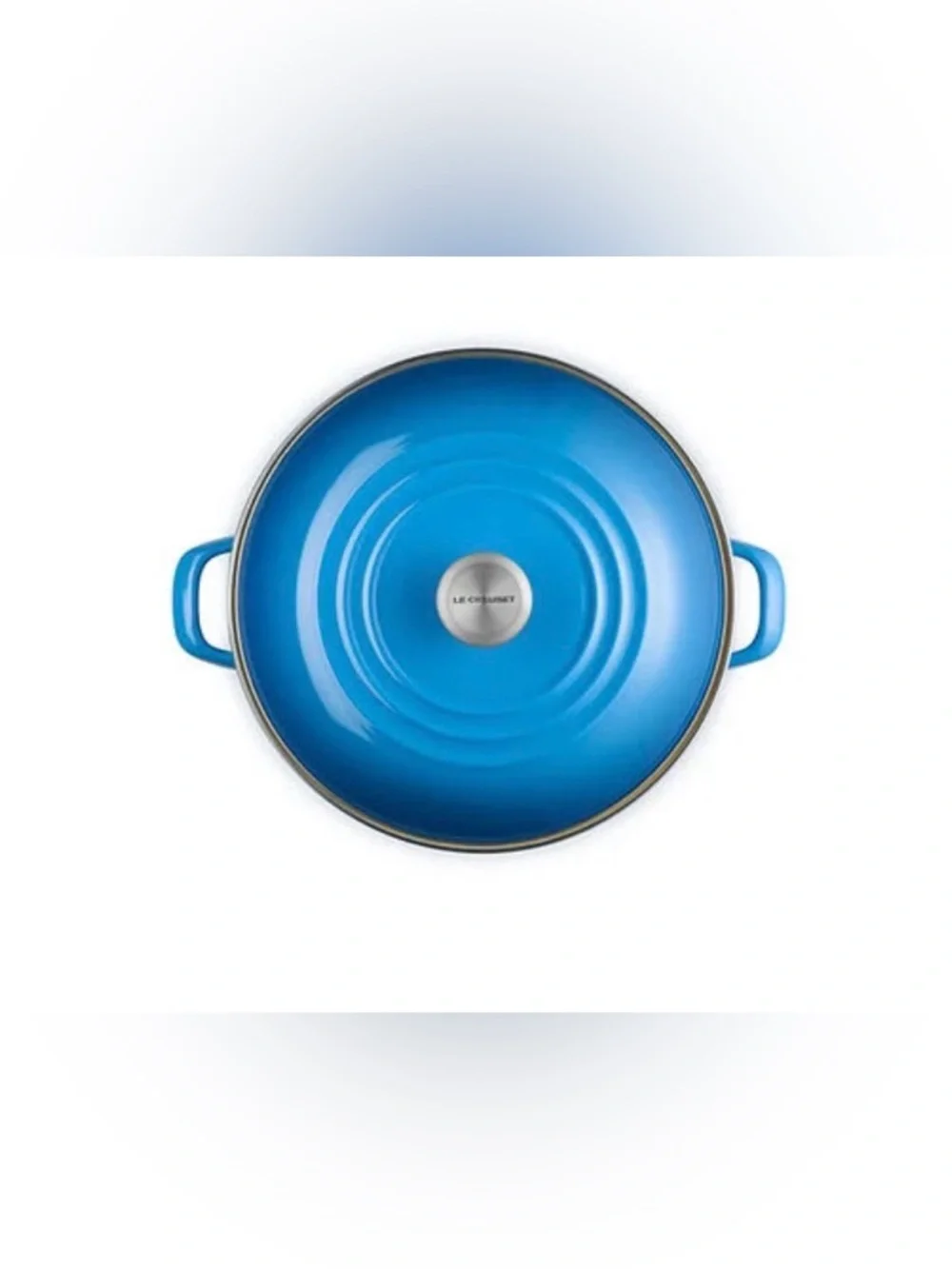 Le Creuset Stockpot in Marseille (Blue)| 16 quart - Picture 4 of 9